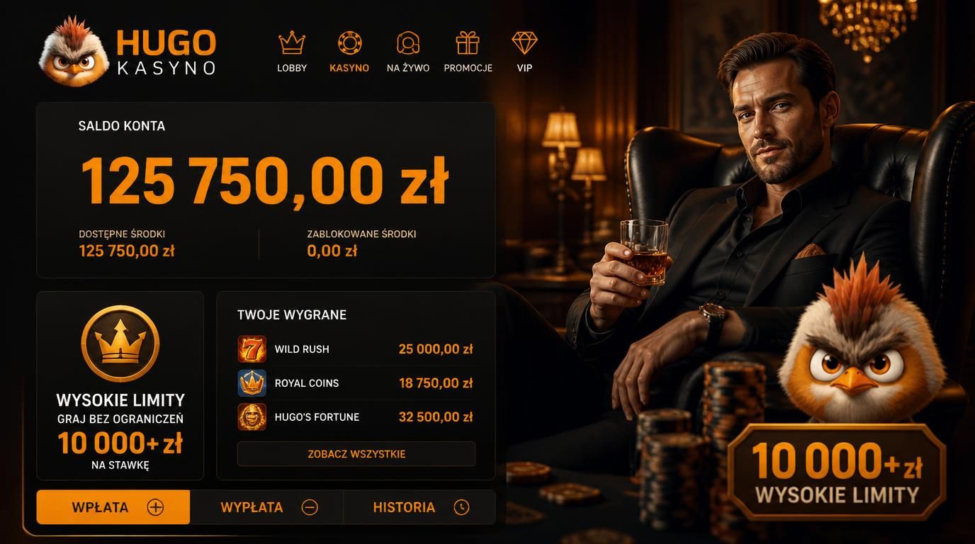 obrazek przedstawiający ekran w kasynie z dużą kwotą depozytu, limit „High Roller”, bankowe grafiki